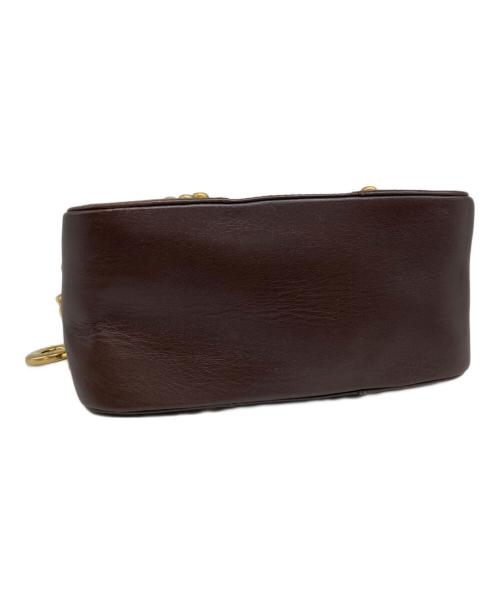 CELINE（セリーヌ）CELINE (セリーヌ) スタッズハンドバッグ ブラウンの古着・服飾アイテム