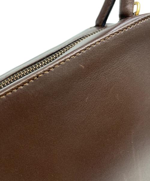 CELINE（セリーヌ）CELINE (セリーヌ) スタッズハンドバッグ ブラウンの古着・服飾アイテム