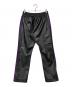 Needles (ニードルズ) narrow TRACK PANT Synthetic Leather ブラック サイズ:M：15000円