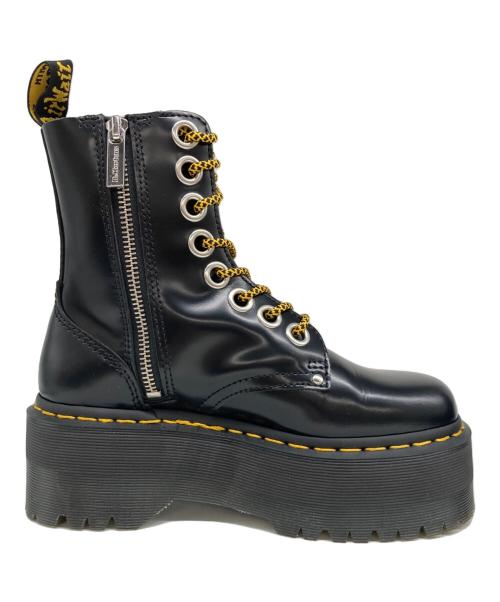 Dr.Martens（ドクターマーチン）Dr.Martens (ドクターマーチン) JADON MAX 8 ホール ブーツ ブラック サイズ:UK4の古着・服飾アイテム