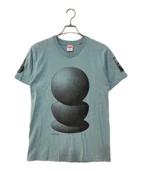 SUPREME（シュプリーム）SUPREME (シュプリーム) プリントTシャツ エッシャー ブルー サイズ:Mの古着・服飾アイテム