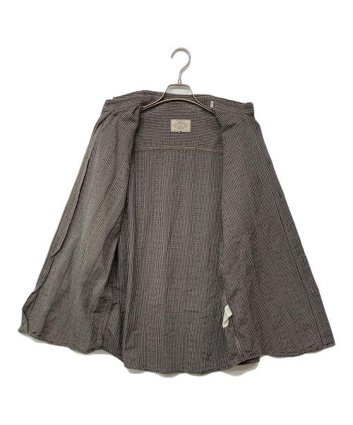 ARMANI JEANS（アルマーニジーンズ）ARMANI JEANS (アルマーニジーンズ) 90`Sチェック織ボタンダウンシャツ グレー サイズ:Mの古着・服飾アイテム