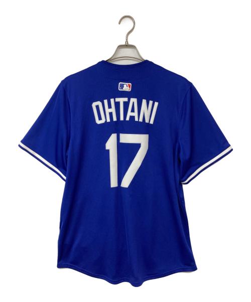 NIKE（ナイキ）NIKE (ナイキ) ベースボールシャツ ブルー サイズ:L 未使用品の古着・服飾アイテム