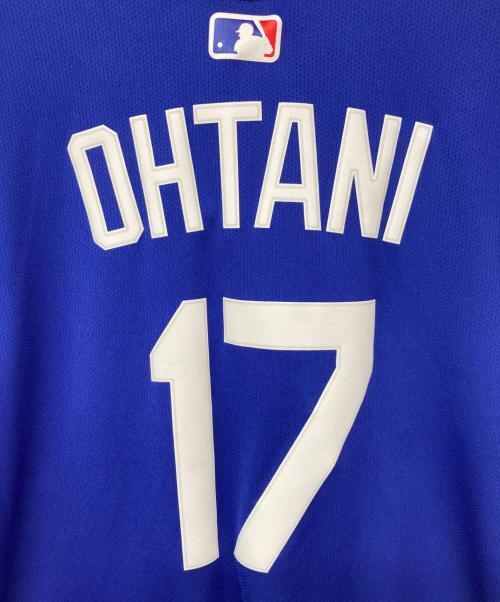 NIKE（ナイキ）NIKE (ナイキ) ベースボールシャツ ブルー サイズ:L 未使用品の古着・服飾アイテム