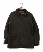 Barbourバブアー）の古着「STABLE キルティングジャケット」｜カーキ