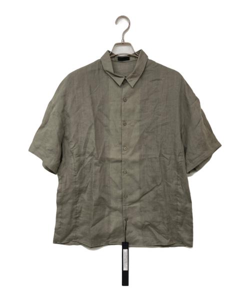 DEVOA（デヴォア）DEVOA (デヴォア) Short sleeve shirt ramie ベージュ サイズ:3 未使用品の古着・服飾アイテム