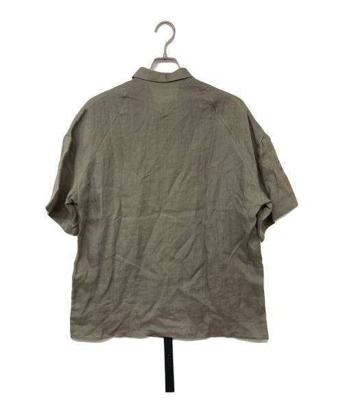 DEVOA（デヴォア）DEVOA (デヴォア) Short sleeve shirt ramie ベージュ サイズ:3 未使用品の古着・服飾アイテム