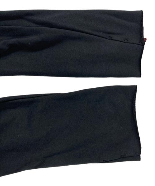 DEVOA（デヴォア）DEVOA (デヴォア) Long sleeve stretch jersey ブラック サイズ:3 未使用品の古着・服飾アイテム