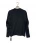 DEVOA (デヴォア) Long sleeve stretch jersey ブラック サイズ:3 未使用品：9000円