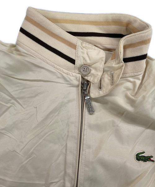CHEMISE LACOSTE（シュミーズ ラコステ）CHEMISE LACOSTE (シュミーズ ラコステ) 70's ドリズラージャケット アイボリー サイズ:Lの古着・服飾アイテム
