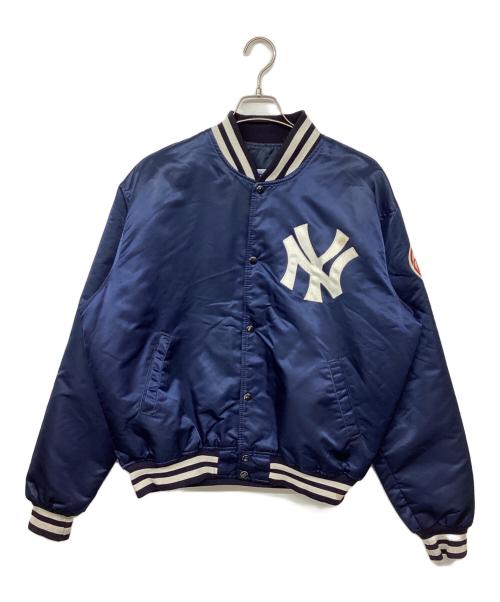 STARTER（スターター）STARTER (スターター) 90’Sヤンキーススタジャン ネイビー サイズ:XLの古着・服飾アイテム