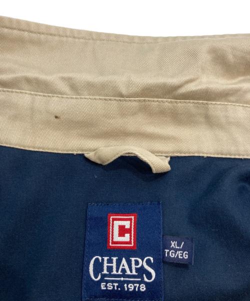 CHAPS（チャップス）CHAPS (チャップス) 90’Sスイングトップ ベージュ サイズ:XLの古着・服飾アイテム