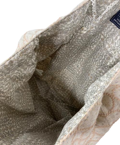 mina perhonen（ミナ ペルホネン）mina perhonen (ミナ ペルホネン) パニーニバッグ ベージュ 未使用品の古着・服飾アイテム