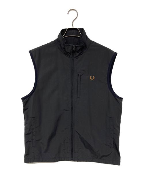 FRED PERRY（フレッドペリー）FRED PERRY (フレッドペリー) ナイロンベスト グレー サイズ:Lの古着・服飾アイテム