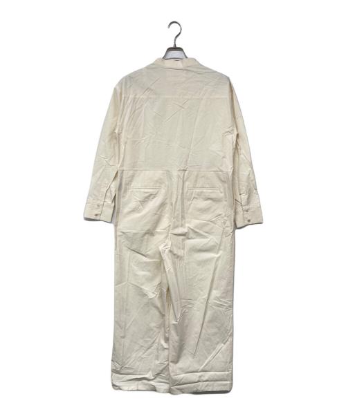 TODAYFUL（トゥデイフル）TODAYFUL (トゥデイフル) Typewriter Shirts Combinaison / タイプライターシャツコンビネゾン オールインワン アイボリー サイズ:36の古着・服飾アイテム