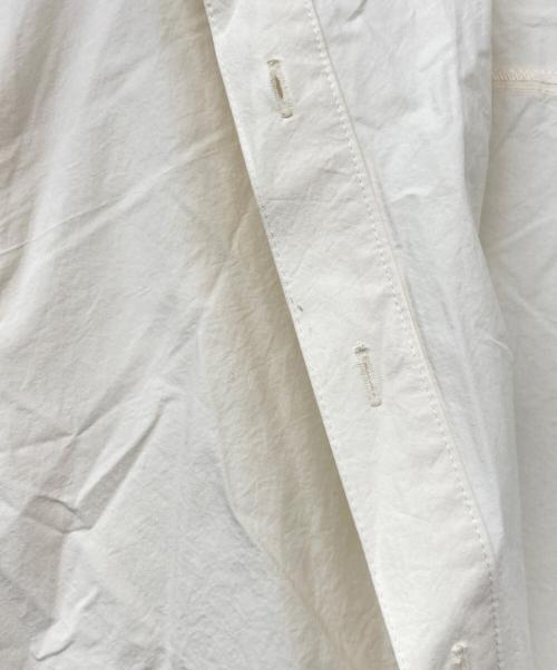 TODAYFUL（トゥデイフル）TODAYFUL (トゥデイフル) Typewriter Shirts Combinaison / タイプライターシャツコンビネゾン オールインワン アイボリー サイズ:36の古着・服飾アイテム