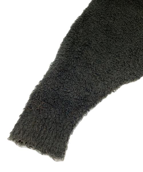 i'm here（アイムヒアー）i'm here (アイムヒアー) シャギーカーディガン グリーン サイズ:Mの古着・服飾アイテム