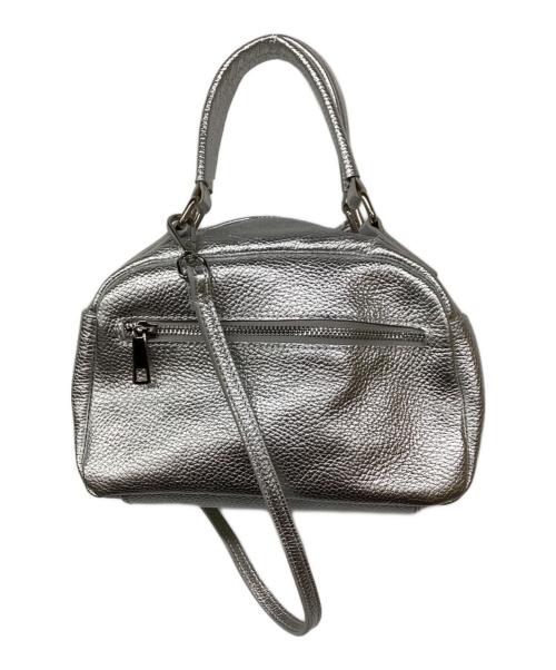 AULENTTI（オウレンティ）AULENTTI (オウレンティ) 2WAYバッグ シルバーの古着・服飾アイテム