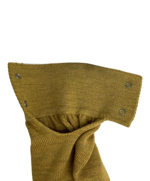 MAGLIANO（マリアーノ）MAGLIANO (マリアーノ) OPTICAL KNITTED SHIRT イエロー サイズ:Mの古着・服飾アイテム