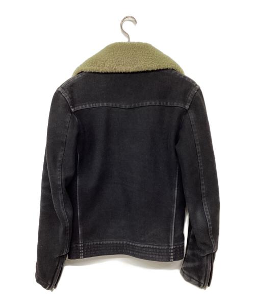 Maison Margiela（メゾンマルジェラ）Maison Margiela (メゾンマルジェラ) ダブルライダースジャケット ブラック サイズ:46の古着・服飾アイテム