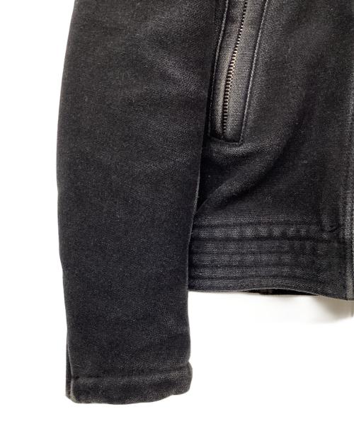 Maison Margiela（メゾンマルジェラ）Maison Margiela (メゾンマルジェラ) ダブルライダースジャケット ブラック サイズ:46の古着・服飾アイテム