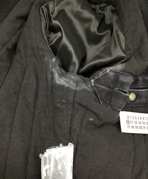 Maison Margiela（メゾンマルジェラ）Maison Margiela (メゾンマルジェラ) ダブルライダースジャケット ブラック サイズ:46の古着・服飾アイテム