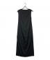 RIVE DROITE (リヴドロワ) サテンギャザーワンピース ブラック サイズ:F：8000円