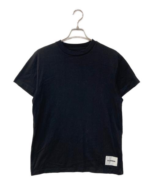 JIL SANDER+（ジルサンダープラス）JIL SANDER+ (ジルサンダープラス) 3パックTシャツ ショートスリーブ クルーネックtシャツ ブラック サイズ:Mの古着・服飾アイテム