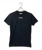 OFFWHITEオフホワイト）の古着「ARROW SLIM T-SHIRT バックプリントTシャツ」｜ブラック