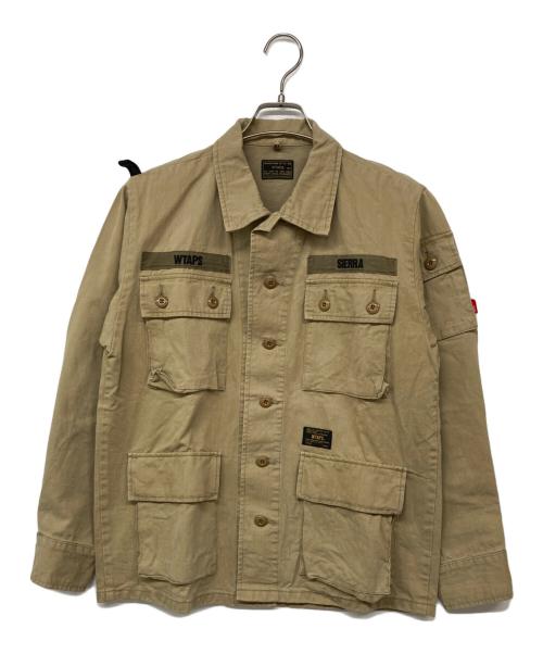 WTAPS（ダブルタップス）WTAPS (ダブルタップス) JUNGLE L/S SHIRTS ベージュ サイズ:1の古着・服飾アイテム