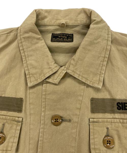 WTAPS（ダブルタップス）WTAPS (ダブルタップス) JUNGLE L/S SHIRTS ベージュ サイズ:1の古着・服飾アイテム