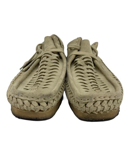 CLARKS（クラークス）CLARKS (クラークス) SUPREME (シュプリーム) Wallabee ベージュ サイズ:UK8の古着・服飾アイテム