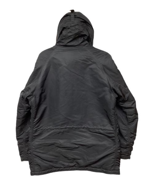 ALPHA（アルファ）ALPHA (アルファ) N-3Bタイプコート ブラック サイズ:MEDIUMの古着・服飾アイテム