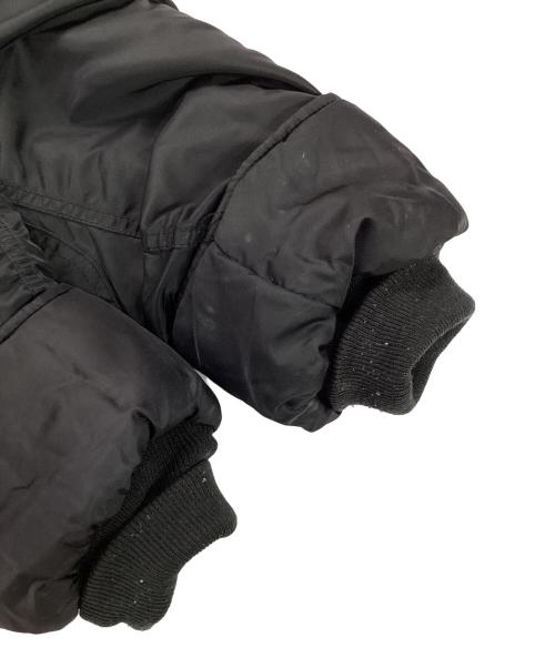 ALPHA（アルファ）ALPHA (アルファ) N-3Bタイプコート ブラック サイズ:MEDIUMの古着・服飾アイテム