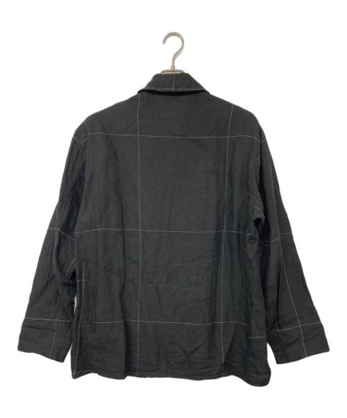 KAPTAIN SUNSHINE（キャプテンサンシャイン）KAPTAIN SUNSHINE (キャプテンサンシャイン) Work Shirt Jacket ブラック サイズ:38の古着・服飾アイテム