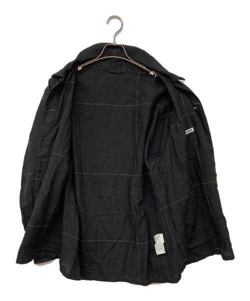 KAPTAIN SUNSHINE（キャプテンサンシャイン）KAPTAIN SUNSHINE (キャプテンサンシャイン) Work Shirt Jacket ブラック サイズ:38の古着・服飾アイテム