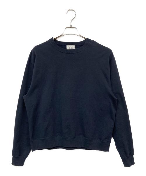 UNITED ARROWS & SONS（ユナイテッドアローズ アンド サンズ）UNITED ARROWS & SONS (ユナイテッドアローズ アンド サンズ) B/INLAY CREW SWEAT/ ネイビー サイズ:Ｍの古着・服飾アイテム