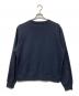 UNITED ARROWS & SONS (ユナイテッドアローズ アンド サンズ) B/INLAY CREW SWEAT/ ネイビー サイズ:Ｍ：7000円