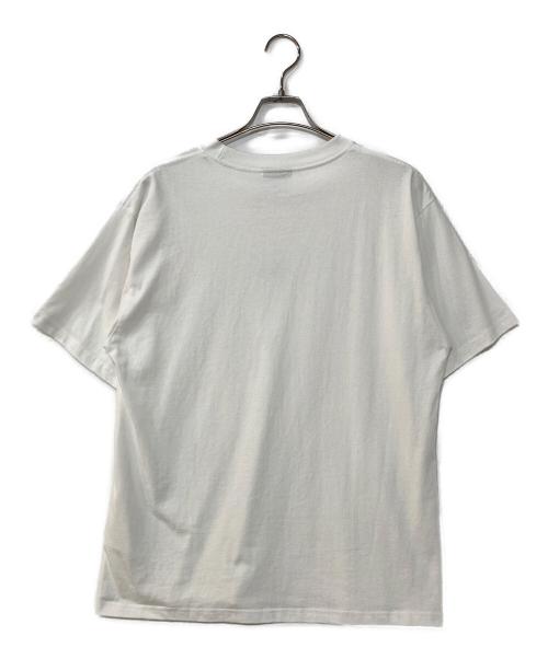 FEELS（フィールズ）FEELS (フィールズ) CROSS LOGO T-SHIRT ホワイト サイズ:Lの古着・服飾アイテム