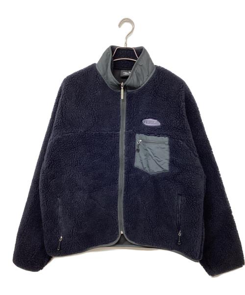 FEELS（フィールズ）FEELS (フィールズ) BOA FLEECE ZIP JACKET ネイビー サイズ:XLの古着・服飾アイテム