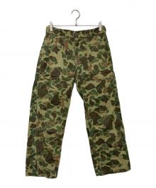 US ARMY（ユーエスアーミー）の古着「ダックカモベイカーパンツ」｜オリーブ