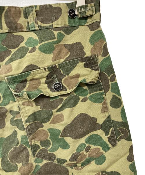 US ARMY（ユーエスアーミー）US ARMY (ユーエスアーミー) ダックカモベイカーパンツ オリーブ サイズ:記載なしの古着・服飾アイテム