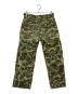 US ARMY (ユーエスアーミー) ダックカモベイカーパンツ オリーブ サイズ:記載なし：17000円