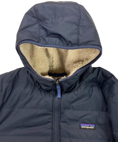 Patagonia（パタゴニア）Patagonia (パタゴニア) ボーイズ・リバーシブル・レディ・フレディ・フーディ ネイビー サイズ:XXL 16-18 キッズサイズの古着・服飾アイテム
