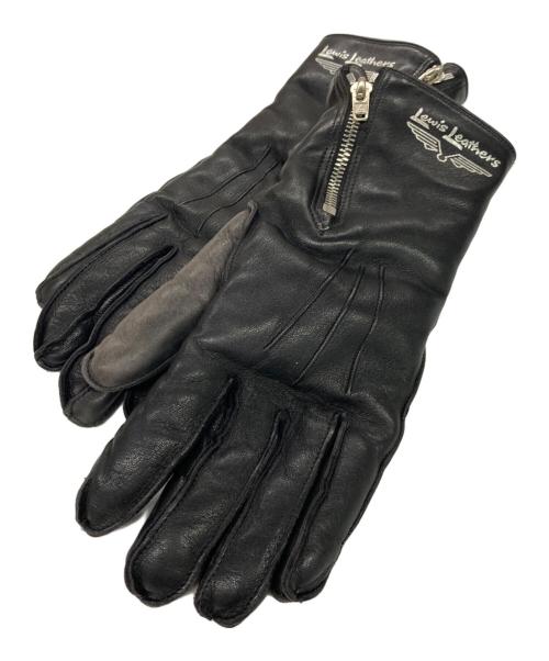 Lewis Leathers（ルイスレザース）Lewis Leathers (ルイスレザース) 806 RACING GLOVE ブラックの古着・服飾アイテム