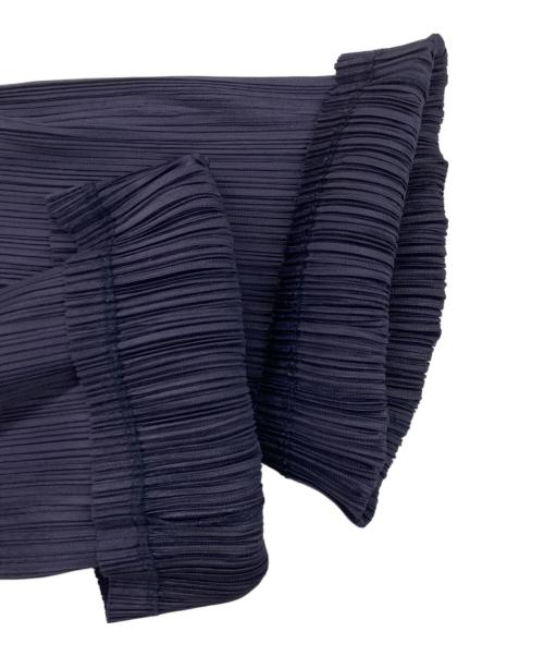 PLEATS PLEASE（プリーツプリーズ）PLEATS PLEASE (プリーツプリーズ) プリーツイージーパンツ ネイビー サイズ:4の古着・服飾アイテム
