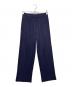 PLEATS PLEASE（プリーツプリーズ）の古着「プリーツイージーパンツ」｜ネイビー