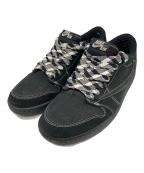 NIKE×Travis Scottナイキ×トラヴィススコット）の古着「Air Jordan 1 Low OG SP / ジョーダン 1 ロー レトロ OG SP」｜Black Phantom