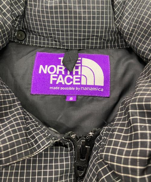 THE NORTHFACE PURPLELABEL（ザ・ノースフェイス パープルレーベル）THE NORTHFACE PURPLELABEL (ザ・ノースフェイス パープルレーベル) BEAMS (ビームス) BEAMS × THE NORTH FACE PURPLELABEL 別注ダウンジャケット ブラック サイズ:Sの古着・服飾アイテム
