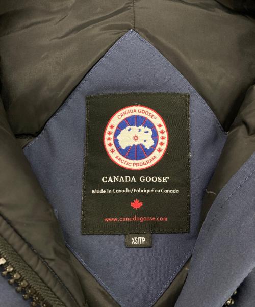 CANADA GOOSE（カナダグース）CANADA GOOSE (カナダグース) BRONTE PARKA ネイビー サイズ:XSの古着・服飾アイテム